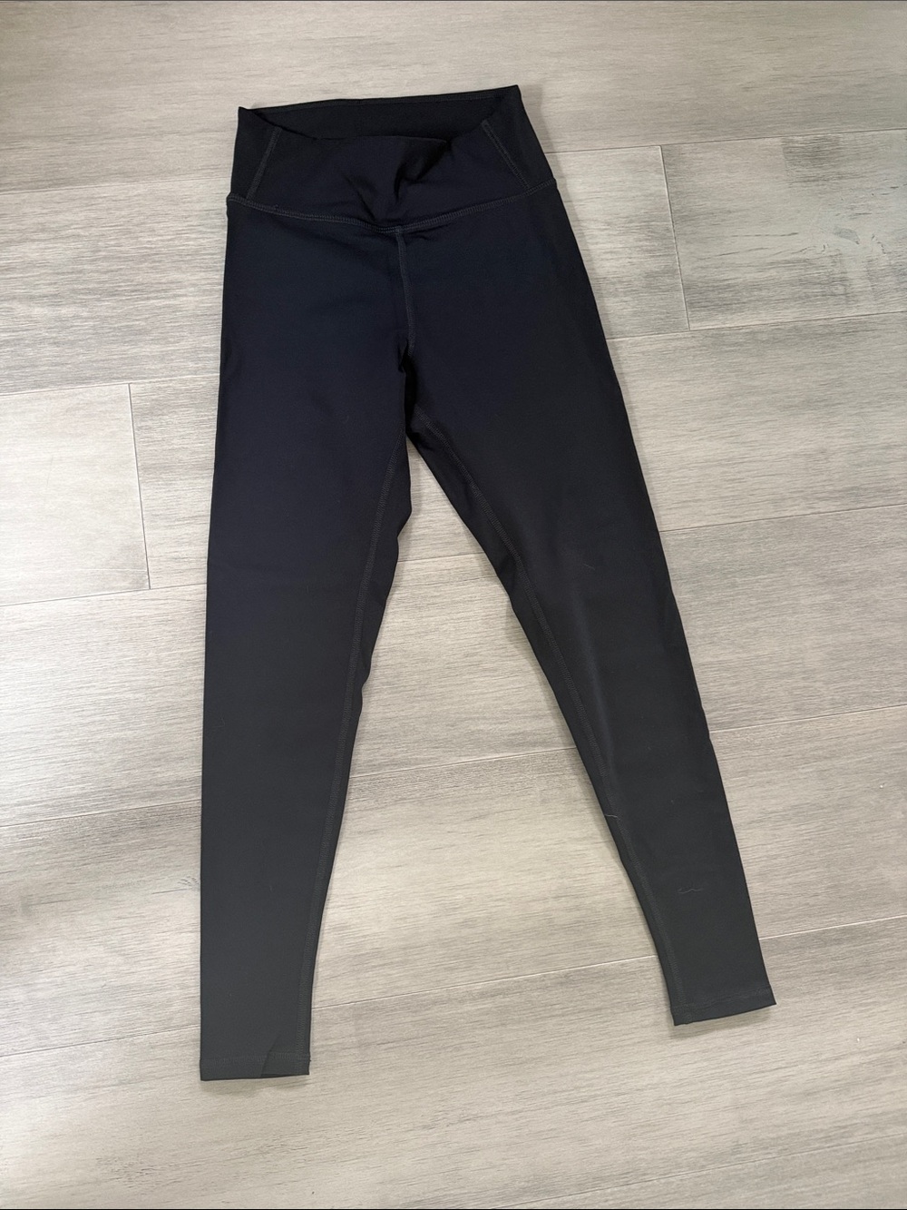 Black High-Waist Performance Leggings